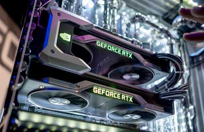 Photo SLi de la GeForce RTX 3080 Ti